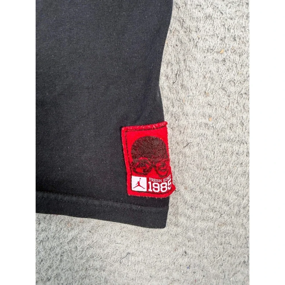 Vintage Air Jordan Spike Lee‎ Shirt Men's XL Black Sunglasses Graphic Logo Tee